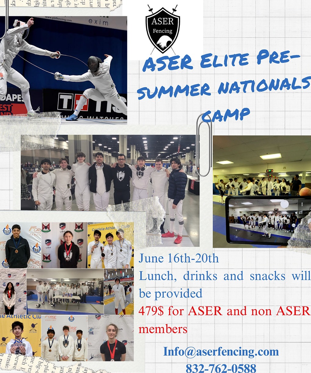 Elite Pre-Summer Nationals Camp Poster